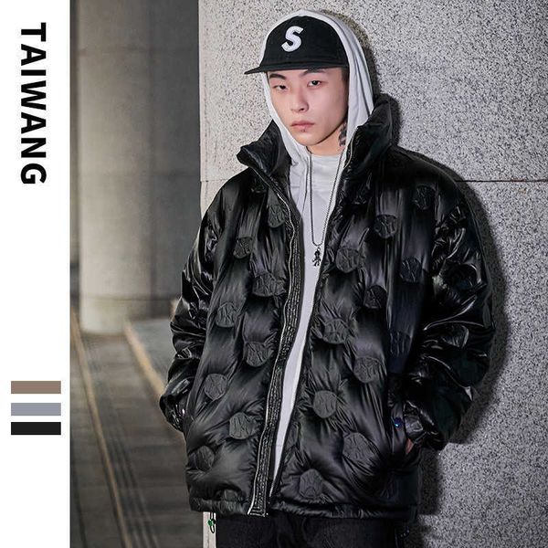 doudoune men's 21 winter new jacket fashion loose brand bright relief doudoune, Black
doudoune men's 21 winter new jacket fashion loose brand bright relief doudoune, Black