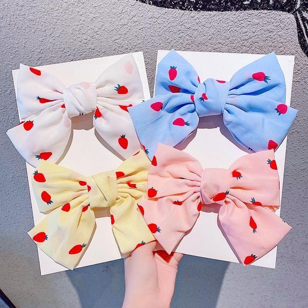 women girls cute print strawberry plaid big bow hair clips sweet headband hairpins ornament fashion accessories1
women girls cute print strawberry plaid big bow hair clips sweet headband hairpins ornament fashion accessories1