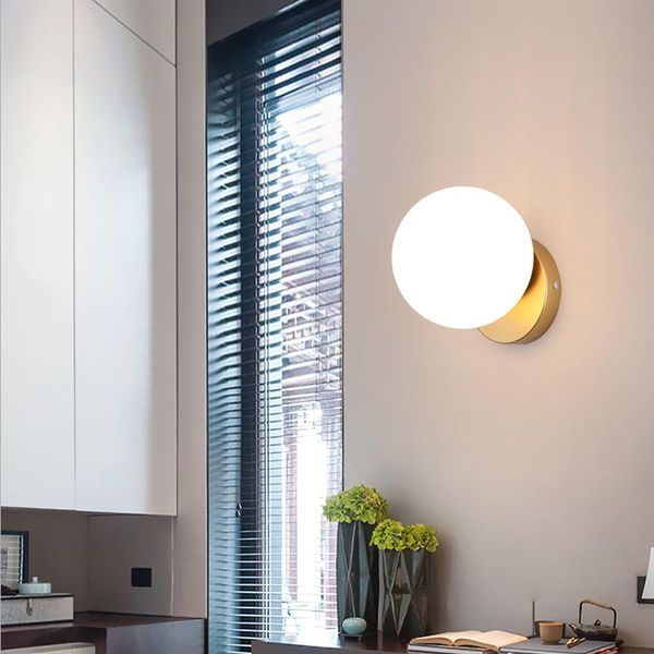 nordic minimalist led wall lamps glass ball mounted apply vanity stairs bedside bathroom mirror home decor indoor lighting
nordic minimalist led wall lamps glass ball mounted apply vanity stairs bedside bathroom mirror home decor indoor lighting