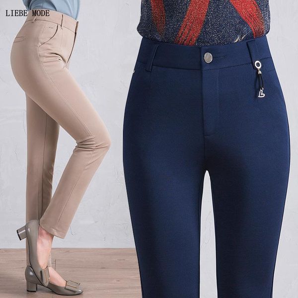 women's pants & capris womans spring khaki green black blue women office work high waisted plus size bottoms womens big pantalon mujer, Black;white
women's pants & capris womans spring khaki green black blue women office work high waisted plus size bottoms womens big pantalon mujer, Black;white