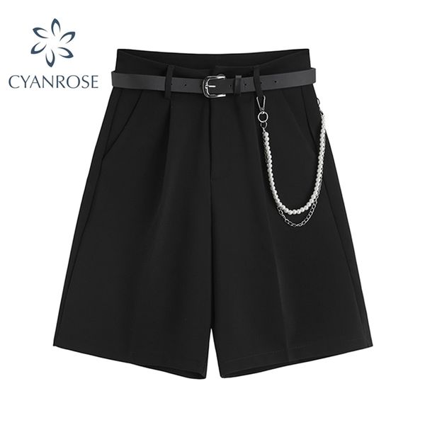summer suit shorts women loose high waist fashion casual drop feeling show solid wide leg straight for girls soft 210515, White;black
summer suit shorts women loose high waist fashion casual drop feeling show solid wide leg straight for girls soft 210515, White;black
