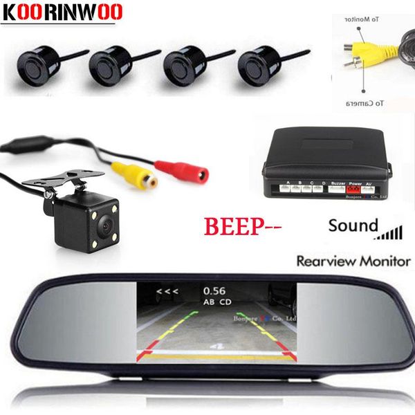 koorinwoo parking car parktronic sensor 4 alarm radars monitor reverse camera system jalousie black white grey rear view cameras& sensors
koorinwoo parking car parktronic sensor 4 alarm radars monitor reverse camera system jalousie black white grey rear view cameras& sensors