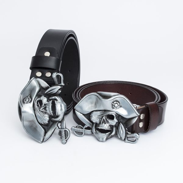 lotte junsen punk leather belt men's casual denim fashion harley motorcycle plate buckle, Black;brown
lotte junsen punk leather belt men's casual denim fashion harley motorcycle plate buckle, Black;brown