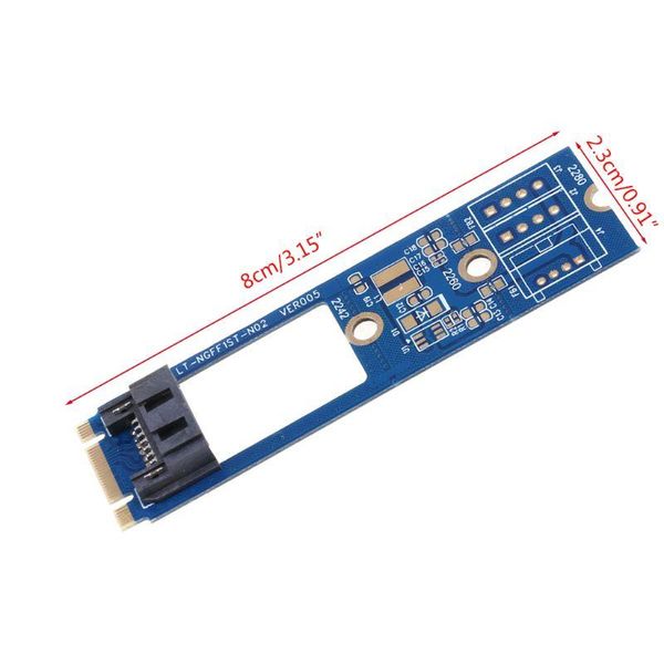 m.2 to 7 pin sata iii 3 ssd ngff1st-n02 adapter converter board card pcb 32cb computer cables & connectors
m.2 to 7 pin sata iii 3 ssd ngff1st-n02 adapter converter board card pcb 32cb computer cables & connectors