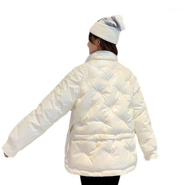 women's down & parkas autumn and winter korean 2021 fashion bright face loose thickened bread clothes net red embroidered cotton coat w, Black
women's down & parkas autumn and winter korean 2021 fashion bright face loose thickened bread clothes net red embroidered cotton coat w, Black