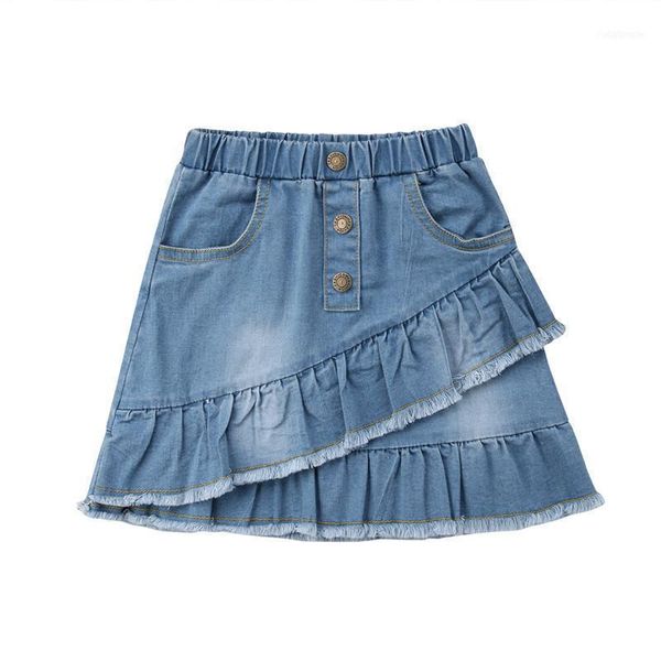 skirts fashion toddler kids girls summer blue denim mini ruffle tassel high waist jeans skirt girl 1-6t1
skirts fashion toddler kids girls summer blue denim mini ruffle tassel high waist jeans skirt girl 1-6t1