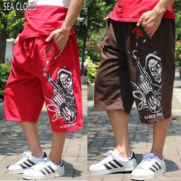 sea cloud men's clothing plus size oversized print loose shorts elastic waist knee-length 100% cotton short trousers, White;black
sea cloud men's clothing plus size oversized print loose shorts elastic waist knee-length 100% cotton short trousers, White;black