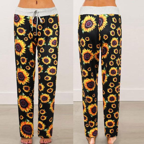 women's pants & capris fashion sunflower print high waist printed loose casual long palazzo plus size 2021 trousers, Black;white
women's pants & capris fashion sunflower print high waist printed loose casual long palazzo plus size 2021 trousers, Black;white