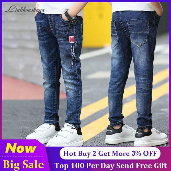 jeans children trousers kids for boy pants 2021 est spring teenager trend long solid color denim pencil korean clothes, Blue
jeans children trousers kids for boy pants 2021 est spring teenager trend long solid color denim pencil korean clothes, Blue