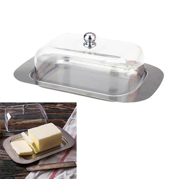 dishes & plates stainless steel butter dish box container cheese server storage keeper tray with easy to hold lid kitchen
dishes & plates stainless steel butter dish box container cheese server storage keeper tray with easy to hold lid kitchen