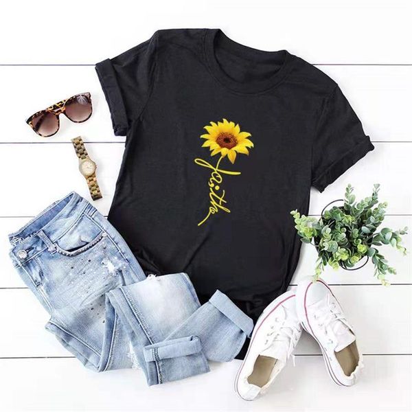 women's t-shirt faith flower graphic funny 90s aesthetic women tshirt fashion christian 100% cotton female clothing o neck short sleeve, White
women's t-shirt faith flower graphic funny 90s aesthetic women tshirt fashion christian 100% cotton female clothing o neck short sleeve, White