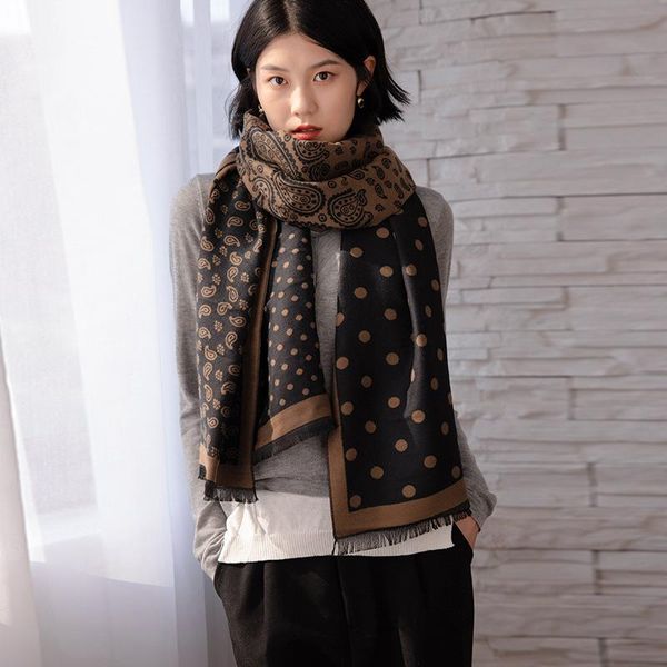 scarves 2021 cashmere scarf women autumn winter warm printing dot geometric elegant ladies shawl adult, Blue;gray
scarves 2021 cashmere scarf women autumn winter warm printing dot geometric elegant ladies shawl adult, Blue;gray