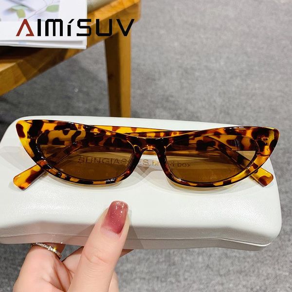 sunglasses aimisuv women's cat eye 2021 fashion designer sun glasses ladies vintage cateye frame female uv400, White;black
sunglasses aimisuv women's cat eye 2021 fashion designer sun glasses ladies vintage cateye frame female uv400, White;black