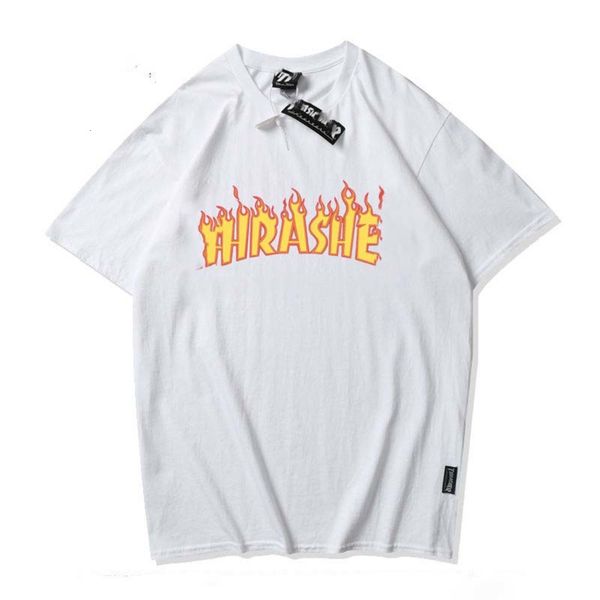 american flame fashion hip-hop loose cotton student couple short-sleeved round neck male t shirt, White;black
american flame fashion hip-hop loose cotton student couple short-sleeved round neck male t shirt, White;black