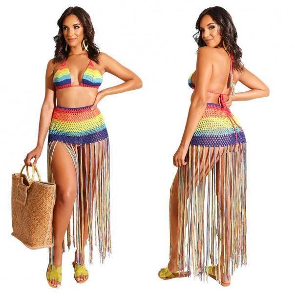 women's handmade crochet tassel casual suit swimwear bikinis beachwear spicy swimwears cover-ups hands-making, White;black
women's handmade crochet tassel casual suit swimwear bikinis beachwear spicy swimwears cover-ups hands-making, White;black