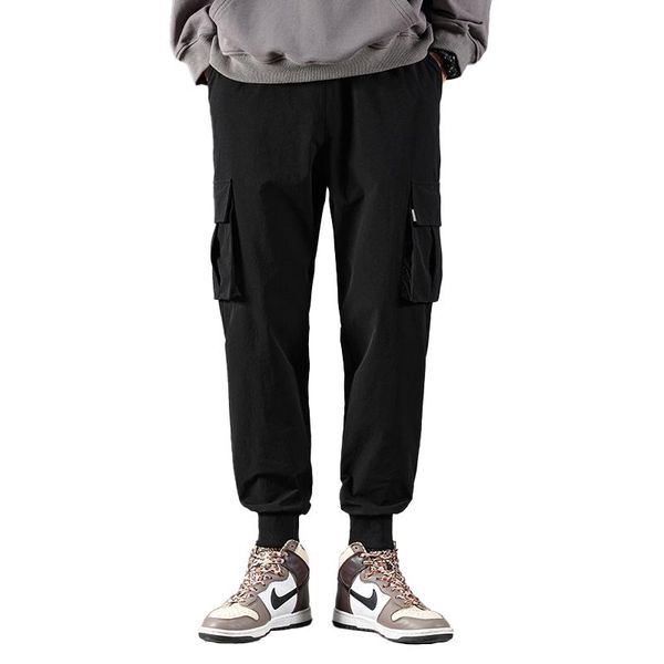 men's pants 2021 hip hop joggers cargo men harem multi-pocket man sweatpants streetwear casual mens plus size m-5xl, Black
men's pants 2021 hip hop joggers cargo men harem multi-pocket man sweatpants streetwear casual mens plus size m-5xl, Black