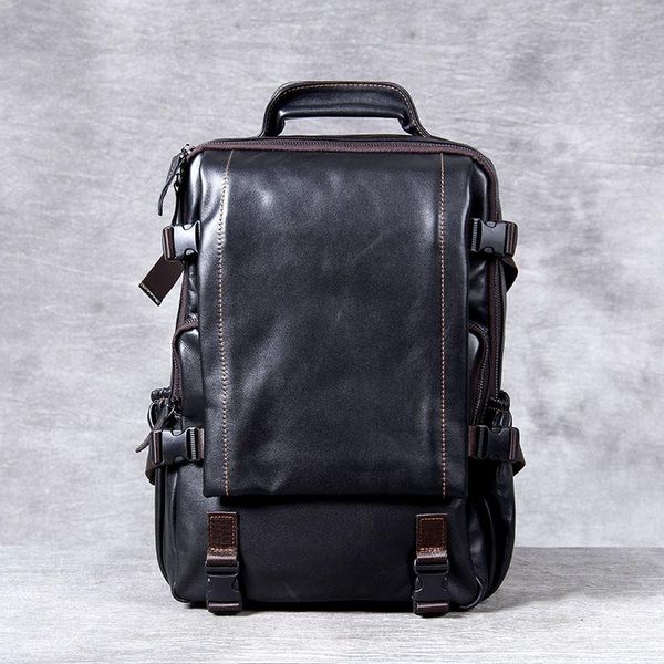 backpack casual natural genuine leather men's outdoor daily fashion soft real cowhide women's black anti-theft lapbagpack
backpack casual natural genuine leather men's outdoor daily fashion soft real cowhide women's black anti-theft lapbagpack