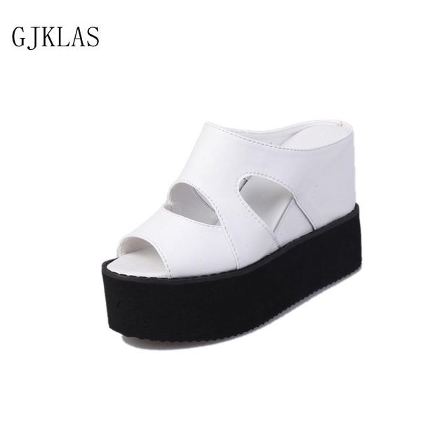 sandals ladies wedge heels platform shoes peep pump women high heel sandalia cuero mujer comfy chunky sliders, Black
sandals ladies wedge heels platform shoes peep pump women high heel sandalia cuero mujer comfy chunky sliders, Black