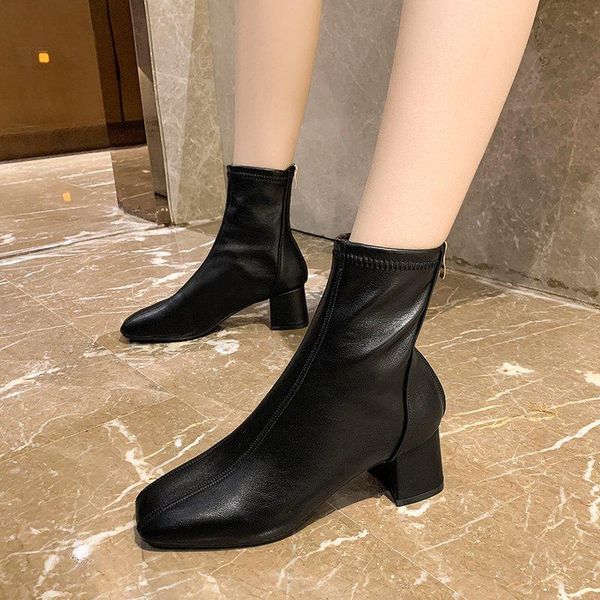 boots black pu leather women spring winter femmes bottes shoes woman fashion motorcycle platform botas de mujer
boots black pu leather women spring winter femmes bottes shoes woman fashion motorcycle platform botas de mujer