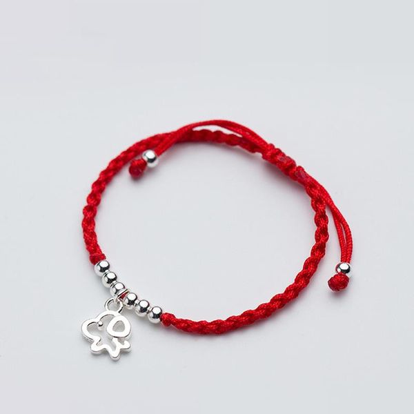 link, chain la maxza 925 sterling silver hollow dog charm bead thick red rope bracelets thread line string adjustable for women, Black
link, chain la maxza 925 sterling silver hollow dog charm bead thick red rope bracelets thread line string adjustable for women, Black