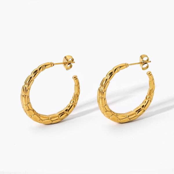 hoop & huggie 18k gold plated stainless steel shape pattern horns earrings for women fashion geometric jewelry, Golden;silver
hoop & huggie 18k gold plated stainless steel shape pattern horns earrings for women fashion geometric jewelry, Golden;silver