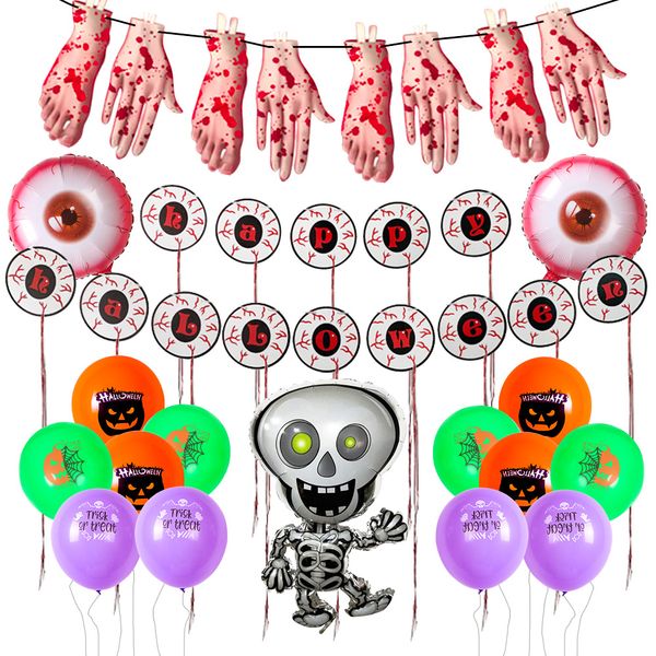 halloween toys haunted house bar party decorates horror bloody body eyes pull banner balloon set
halloween toys haunted house bar party decorates horror bloody body eyes pull banner balloon set