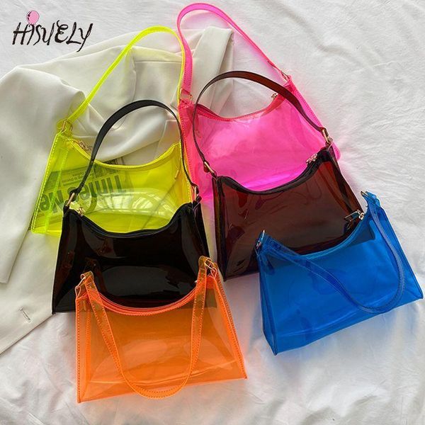 evening bags 2021 fluorescent transparent clear jelly handbag shoulder for women elegant bag totes female underarm sac
evening bags 2021 fluorescent transparent clear jelly handbag shoulder for women elegant bag totes female underarm sac