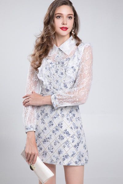 casual dresses sa09610 fashion women 2021 autumn dress luxury european design party style, Black;gray
casual dresses sa09610 fashion women 2021 autumn dress luxury european design party style, Black;gray
