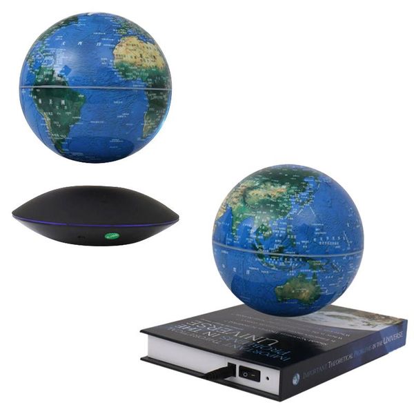 decorative objects & figurines 3d magnetic levitation colorful globe lamp night light 6 inch rotating led floating home decoration holiday g
decorative objects & figurines 3d magnetic levitation colorful globe lamp night light 6 inch rotating led floating home decoration holiday g