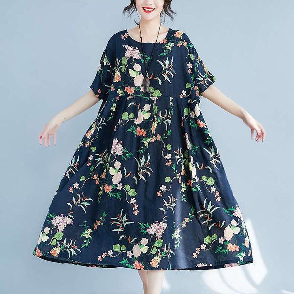 dresses su chan casual summer literary style big size mm200kg loose slim dress, Black;gray
dresses su chan casual summer literary style big size mm200kg loose slim dress, Black;gray