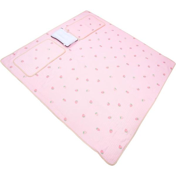 blankets 3pcs summer bed folding conditioning mattress cool sleeping mat with kids pillow blanket
blankets 3pcs summer bed folding conditioning mattress cool sleeping mat with kids pillow blanket