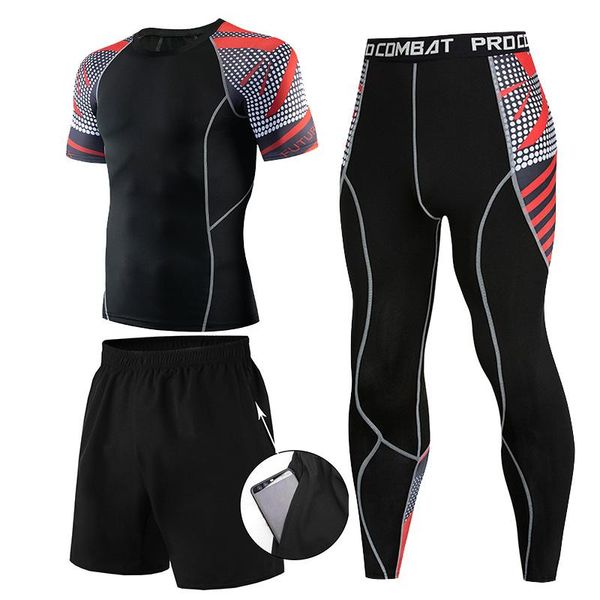men's tracksuits men quick-dry tight-fit pro workout clothes sweat shirt wicking 3-piece short-sleeved running pants suit summer fitnes, Gray
men's tracksuits men quick-dry tight-fit pro workout clothes sweat shirt wicking 3-piece short-sleeved running pants suit summer fitnes, Gray