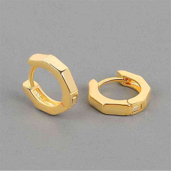 french smooth simple japanese and korean plain cool geometric silver earrings student accessories, Black
french smooth simple japanese and korean plain cool geometric silver earrings student accessories, Black