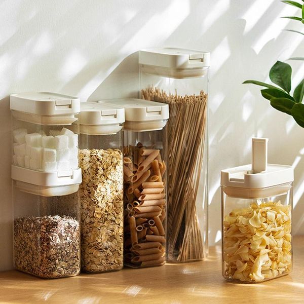 storage bottles & jars sealed tank wugu grain kitchen box food grade transparent plastic snack dry items containers
storage bottles & jars sealed tank wugu grain kitchen box food grade transparent plastic snack dry items containers