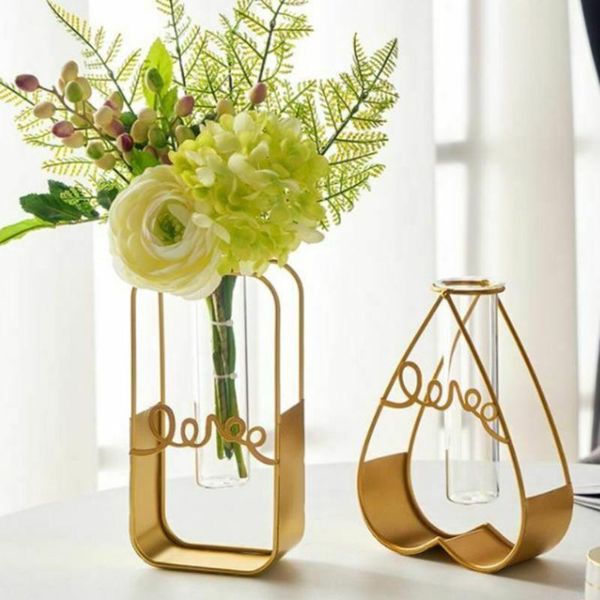 vases 1 set modern glass metal tube vase stand flower pot hydroponic plant home decor
vases 1 set modern glass metal tube vase stand flower pot hydroponic plant home decor