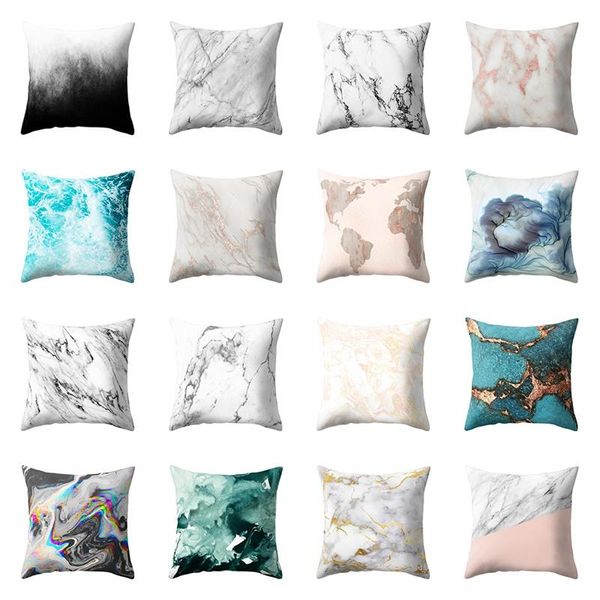 pillow case nordic style marble print square decorative throw cover marbling polyester cushion for bed sofa car
pillow case nordic style marble print square decorative throw cover marbling polyester cushion for bed sofa car