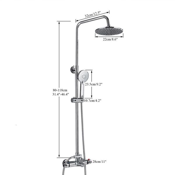 bathroom shower heads chrome thermostatic set mixer systems wall mount 38 degree control 8 rainfall head fjo2
bathroom shower heads chrome thermostatic set mixer systems wall mount 38 degree control 8 rainfall head fjo2
