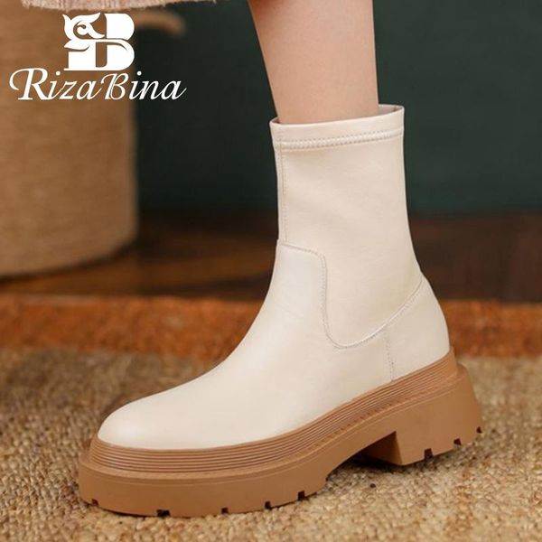 boots rizabina genuine leather ankle low heels winter fashion mixed color cool short boot female footwear size 34-40, Black
boots rizabina genuine leather ankle low heels winter fashion mixed color cool short boot female footwear size 34-40, Black