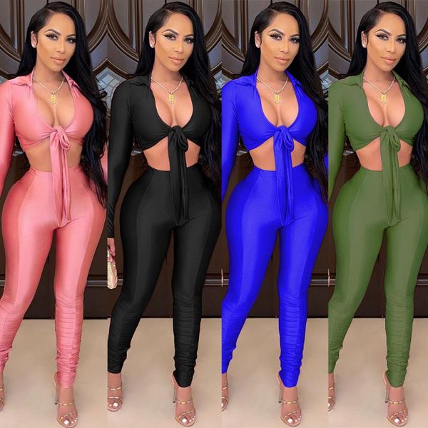 women's tracksuits product fashion casual tight-fitting two-piece cardigan bowknot long-sleeved trouser suit women, Gray
women's tracksuits product fashion casual tight-fitting two-piece cardigan bowknot long-sleeved trouser suit women, Gray