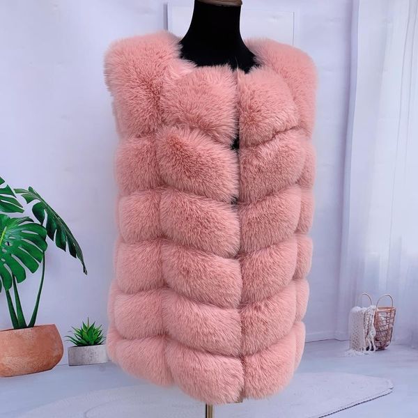 women's fur & faux vest ladies winter autumn coat fluffy jacket women shaggy jackets, Black
women's fur & faux vest ladies winter autumn coat fluffy jacket women shaggy jackets, Black