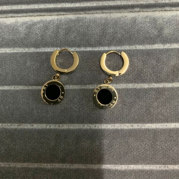 2021 deluxe 18k rose gold black circle drop dangle earring fashion 316l titanium steel summer earrings for women girls wholesale, Silver
2021 deluxe 18k rose gold black circle drop dangle earring fashion 316l titanium steel summer earrings for women girls wholesale, Silver