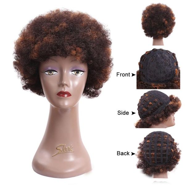 synthetic wigs sissi's 12 inch short afro wig kinky curly hair for african american women fluffy, Black
synthetic wigs sissi's 12 inch short afro wig kinky curly hair for african american women fluffy, Black