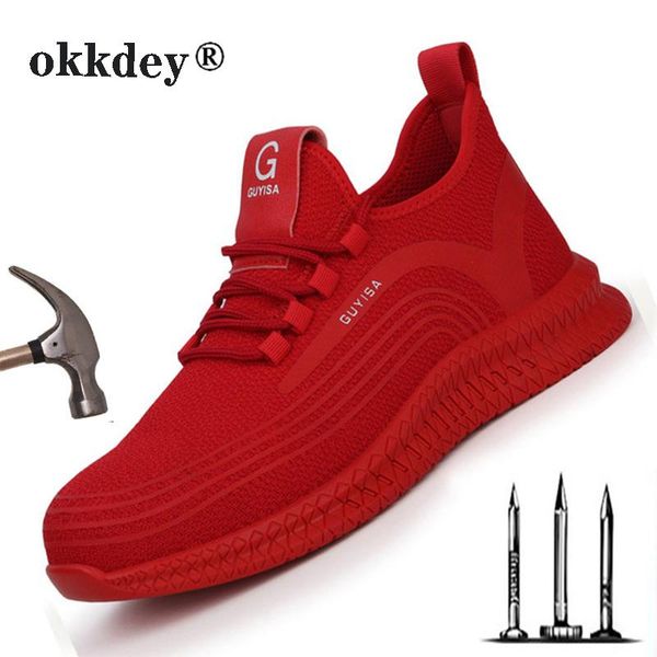 boots fashion autumn steel toe work shoes for men puncture proof safety man woman breathable casual sneakers protective, Black
boots fashion autumn steel toe work shoes for men puncture proof safety man woman breathable casual sneakers protective, Black