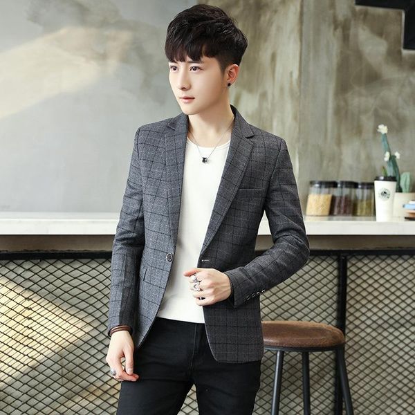men's suits & blazers blazer jacket men fashion stripes casual suit regular long sleeves black spring autumn, White;black
men's suits & blazers blazer jacket men fashion stripes casual suit regular long sleeves black spring autumn, White;black