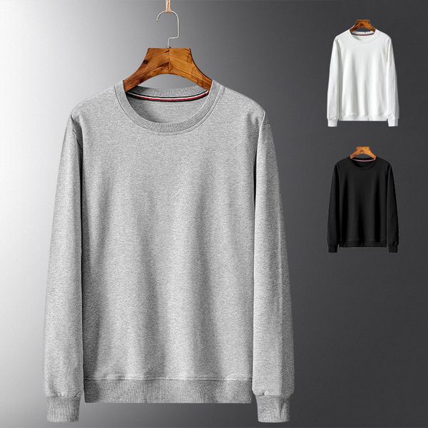 fashion fleece spring trend round neck solid color sweater casual simple long sleeve base coat loose men's wear hoodies, Black
fashion fleece spring trend round neck solid color sweater casual simple long sleeve base coat loose men's wear hoodies, Black