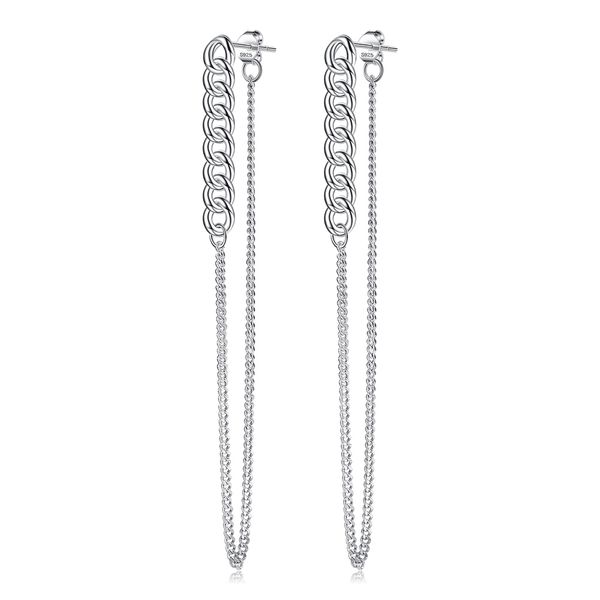 zemior simple style drop earring for women s925 sterling silver long line chain earrings life show love fine jewelry, Golden
zemior simple style drop earring for women s925 sterling silver long line chain earrings life show love fine jewelry, Golden