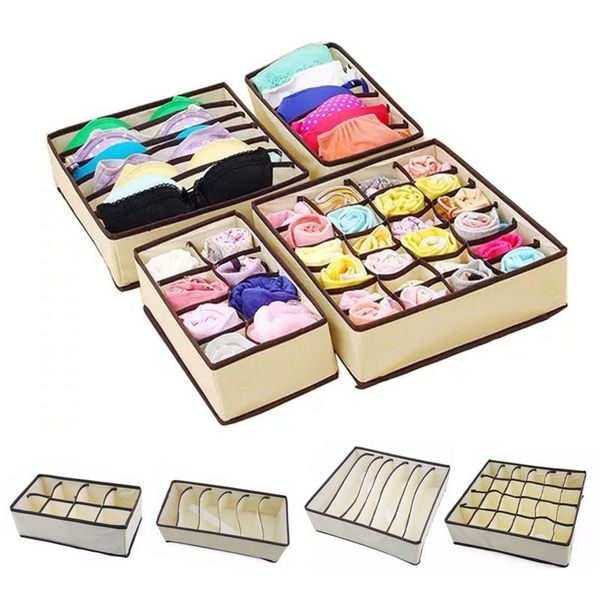 6/7/8/24 grids non-woven socks bra storage box foldable home organizer wardrobe drawer underwear closet container boxes drawers
6/7/8/24 grids non-woven socks bra storage box foldable home organizer wardrobe drawer underwear closet container boxes drawers