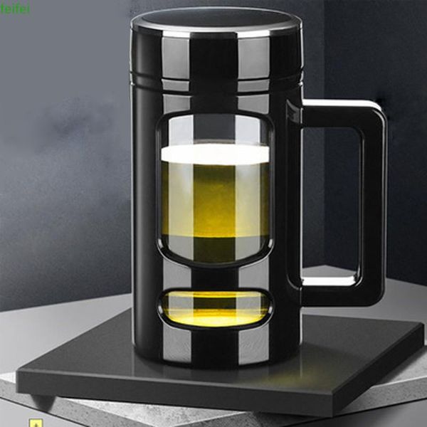 water bottles insulated glass with handle, office cup filter, double-layer tea lid b20050
water bottles insulated glass with handle, office cup filter, double-layer tea lid b20050