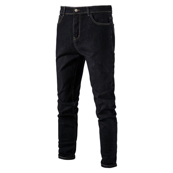 men's jeans fashion men 2021 autumn washed solid color whiten pants casual micro elastic pencil, Blue
men's jeans fashion men 2021 autumn washed solid color whiten pants casual micro elastic pencil, Blue