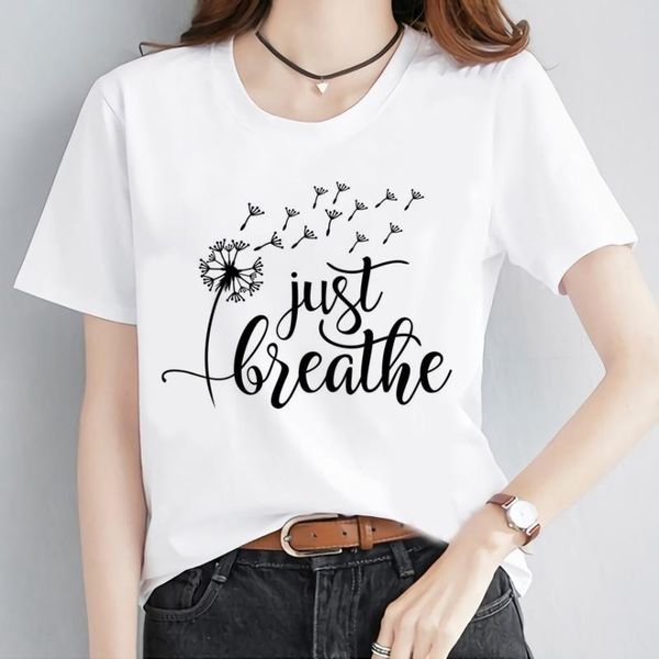 women's t-shirt summer short t shirt women dandelion bouquet just lieathe print casual white for girls lady vogue crop tees
women's t-shirt summer short t shirt women dandelion bouquet just lieathe print casual white for girls lady vogue crop tees